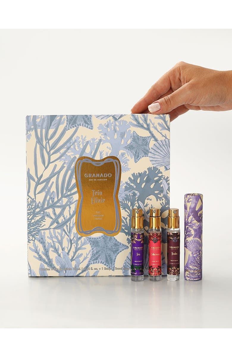 GRANADO Perfumery Set Elixir, Alternate, color, Clear