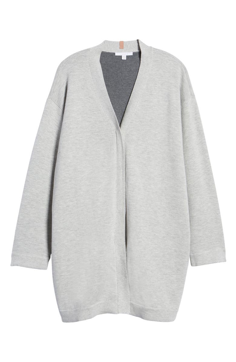 Lunya Cozy Cotton & Silk Blend Cardigan Robe, Main, color,