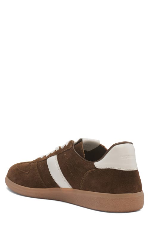 Tom Ford Suede Sneakers With Contrast Stripe And Rubber Sole In Multi