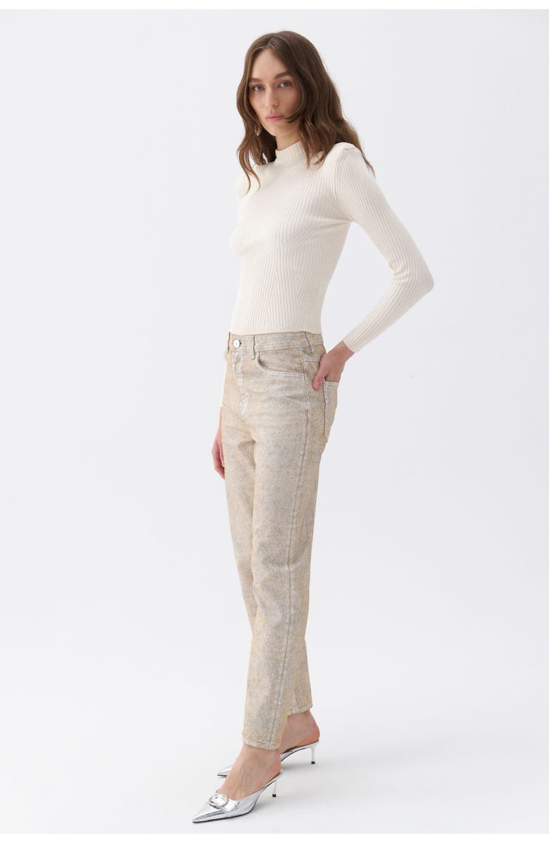 Nocturne Mom Fit Jeans, Alternate, color, 