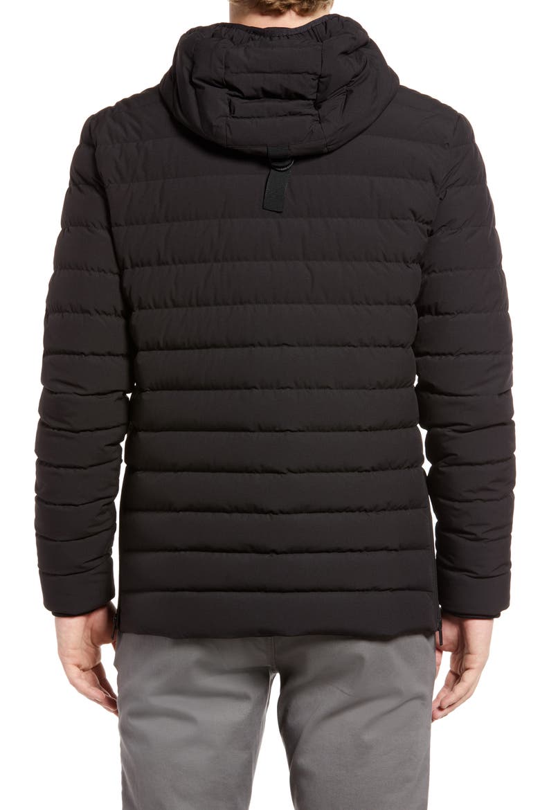 Fullcrest 3 Hooded Down Puffer Jacket, Alternate, color, BLACK