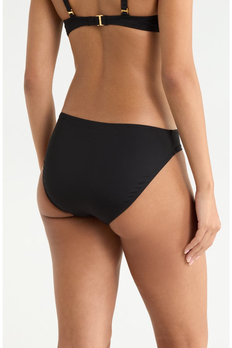 Ring Hipster Bikini Bottoms, Alternate, color, BLACK