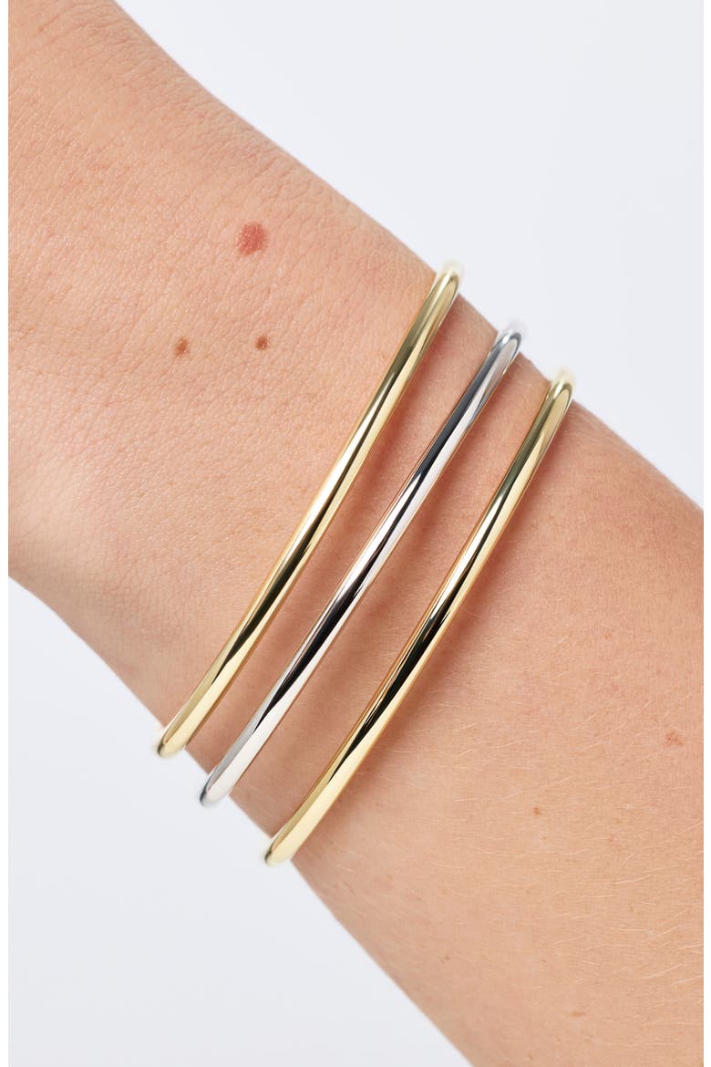 Carter Bangle Bracelet, Alternate, color, GOLD