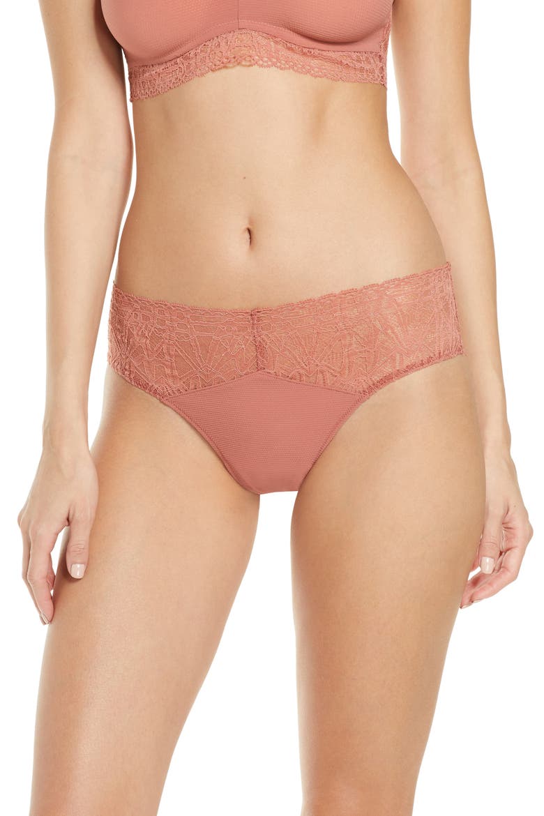 Imani High Cut Briefs, Main, color, LT MAHOGANY 1459