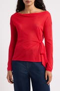 MANGO Magnolia Side-Tie Sweater