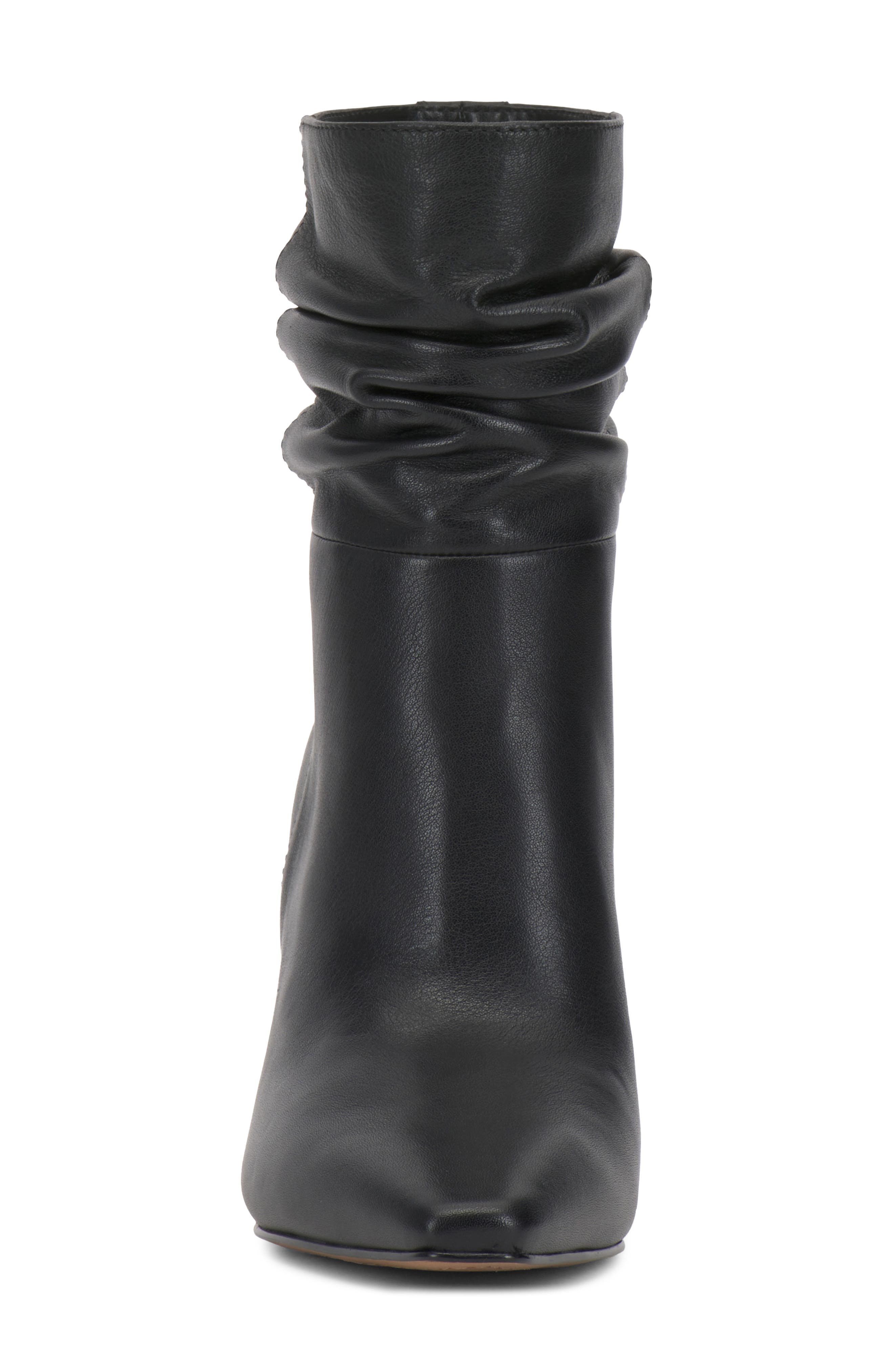 Grenna Leather Bootie, Alternate, color, BLACK