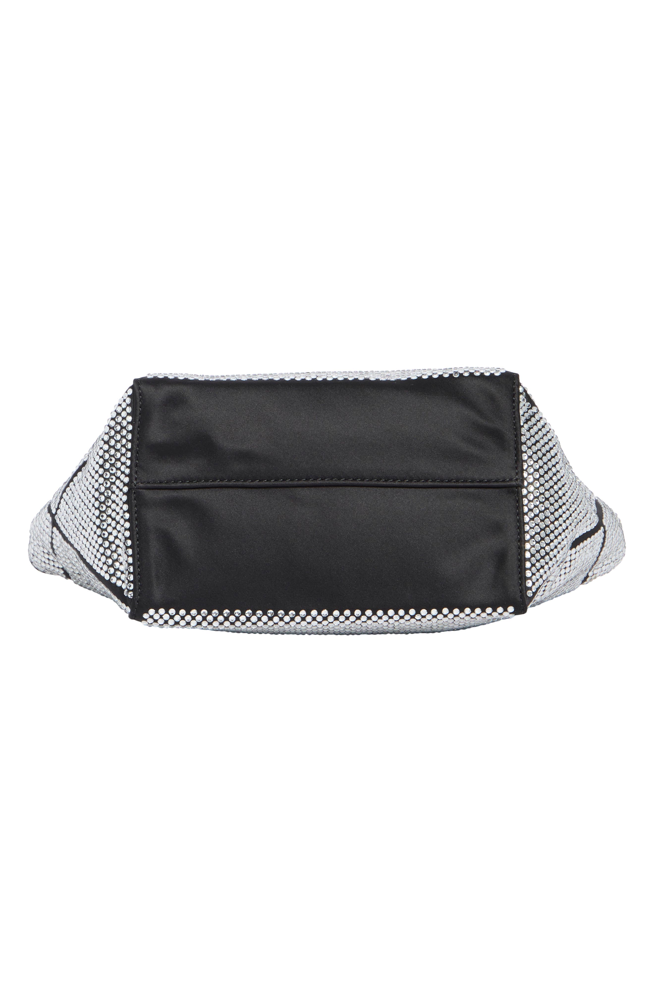 Eliana Crystal Mini Tote Bag, Alternate, color, ANTHRACITE