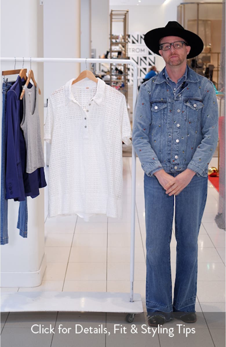 Remino Eyelet Minidress, sales video thumbnail