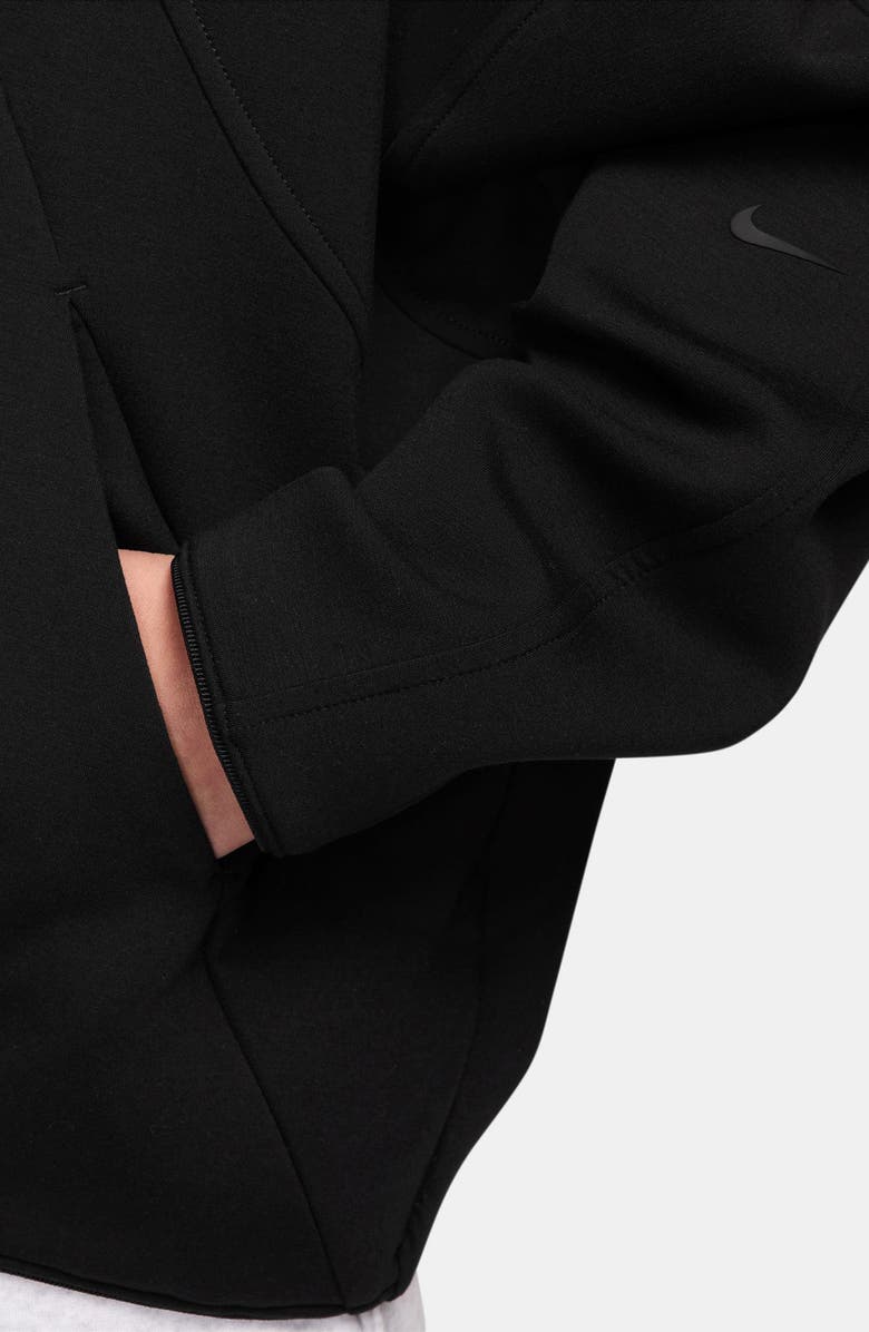 Nike Kids' Mavn Therma-FIT Zip-Up Hoodie, Alternate, color, Black/ Black/ Black