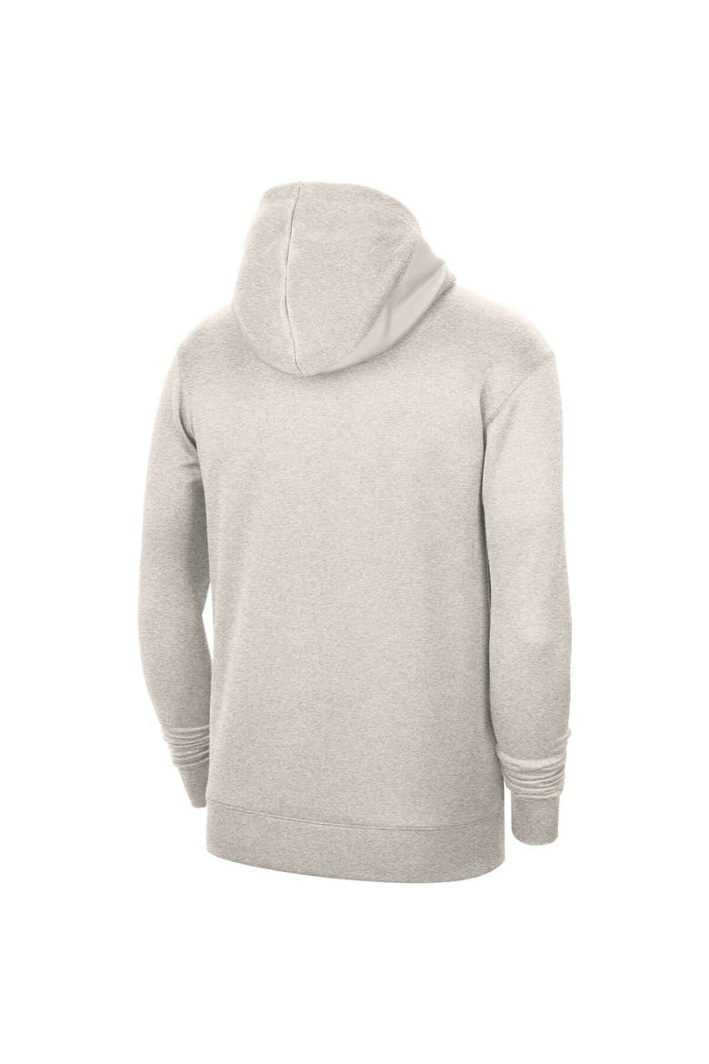 Men's Nike White Brooklyn Nets 2021-2022 Spotlight On Court Performance Practice Pullover Hoodie, Alternate, color, White