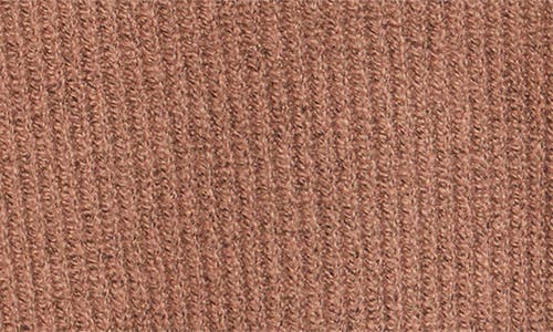 Open Edit Rib V-neck Sweater In Brown