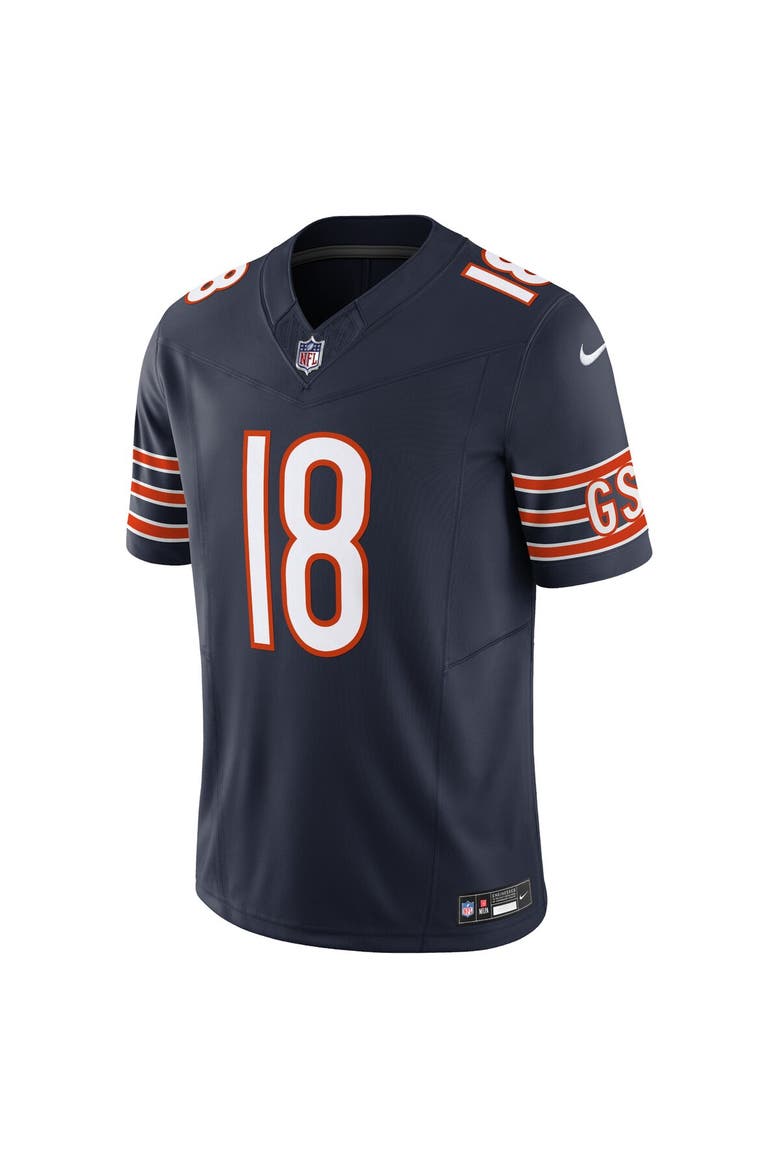 Men's Nike Caleb Williams Navy Chicago Bears Vapor F.U.S.E. Limited Jersey, Alternate, color, Navy