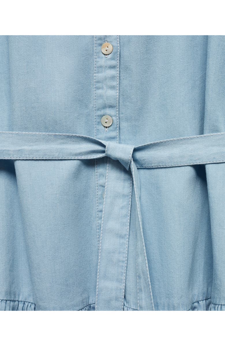 MANGO Denim Minidress, Alternate, color,