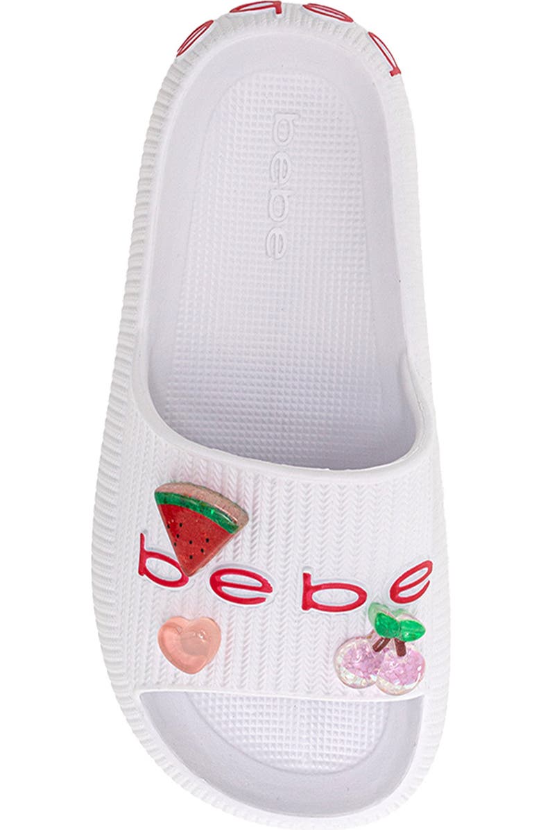 bebe Kids' Malina Slide Sandal, Alternate, color,
