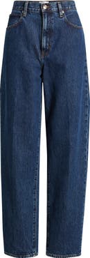 FRAME The Neat High Waist Barrel Jeans