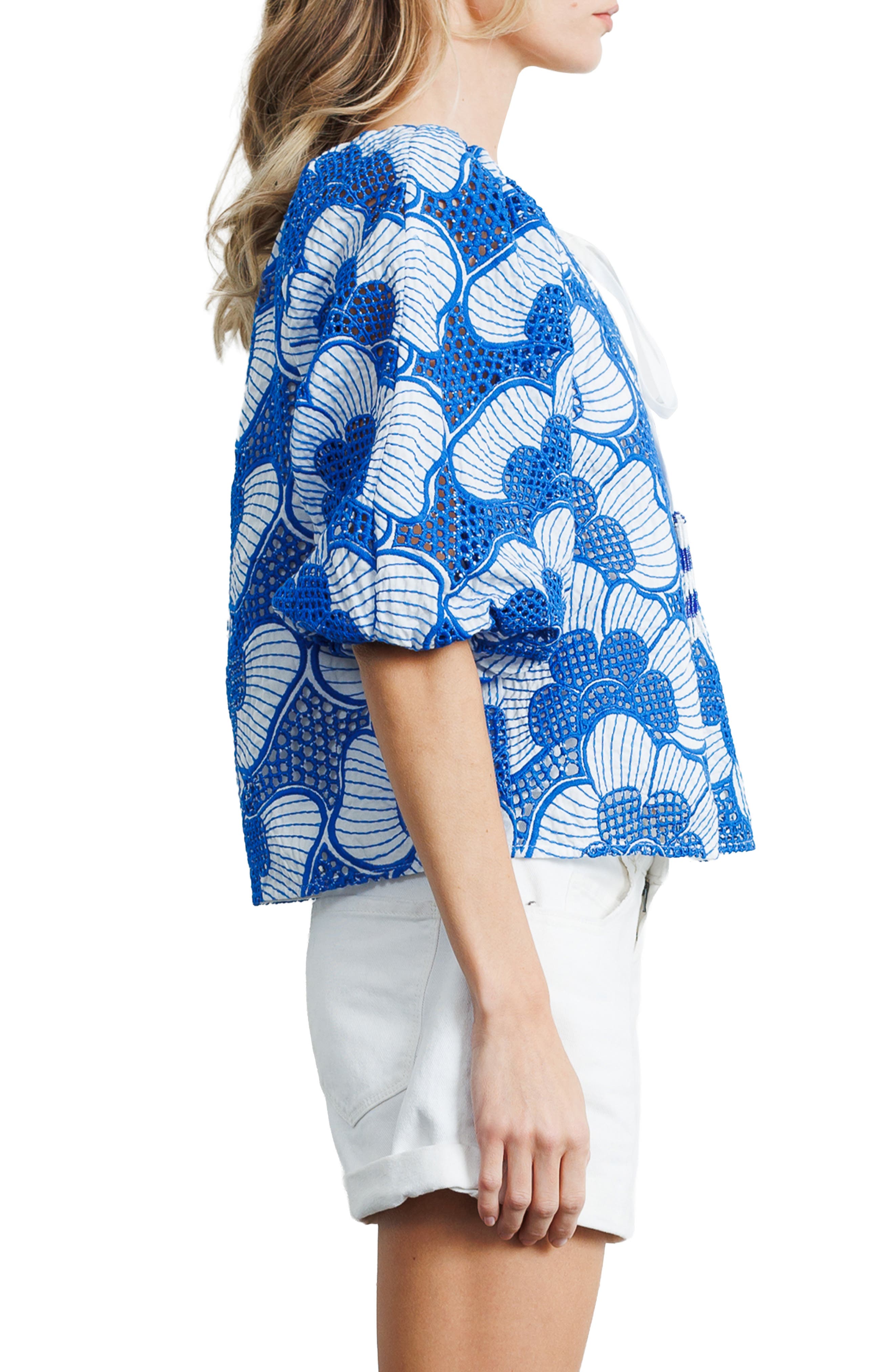 CIEBON Gianna Split Neck Top (Women) | Nordstromrack