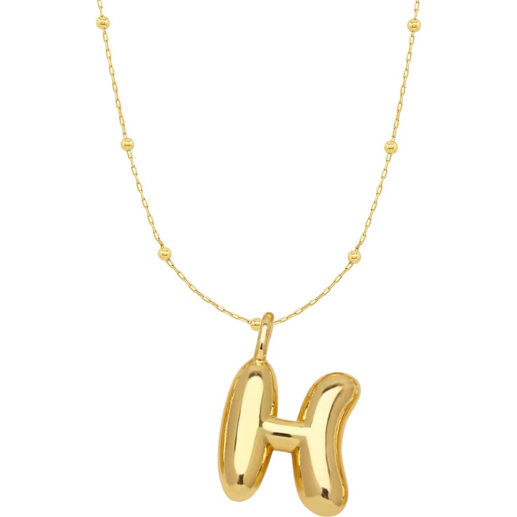 EMMA RAE EMMA RAE BUBBLE INITIAL NECKLACE
