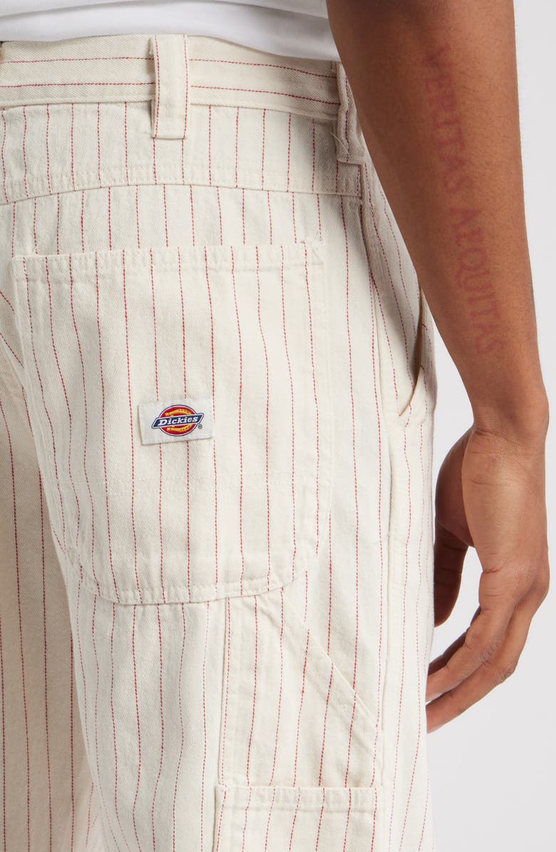 Dickies Service Stripe Canvas Carpenter Pants, Alternate, color,