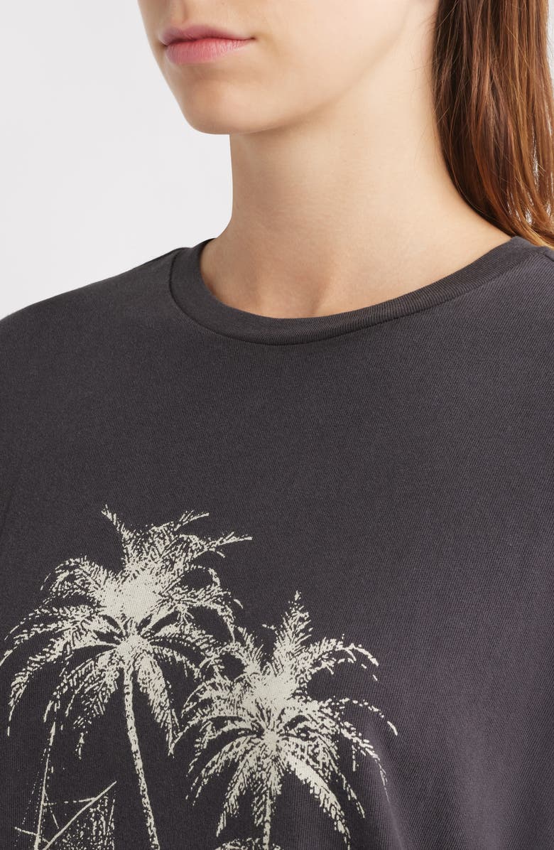 Hurley Fair Winds Relaxed Fit Graphic T-Shirt, Alternate, color, Off Black