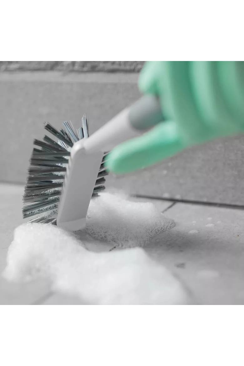Multipurpose Heavy Duty Ergonomic Scrub Brush, Alternate, color, White