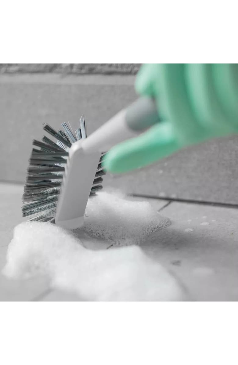 OU Multipurpose Heavy Duty Ergonomic Scrub Brush, Alternate, color, White