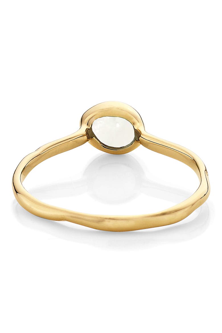 Siren Small Semiprecious Stone Stacking Ring, Alternate, color, GOLD