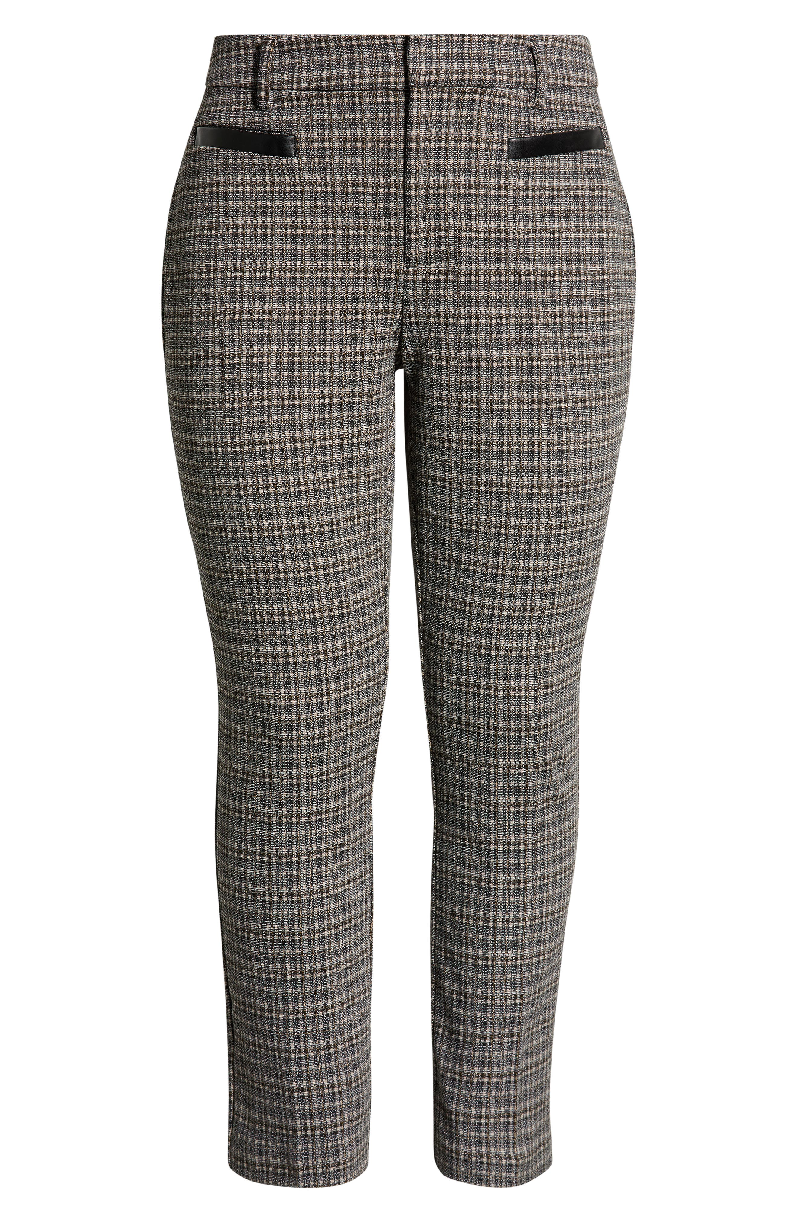 selected BLACK TAN CHECKERED