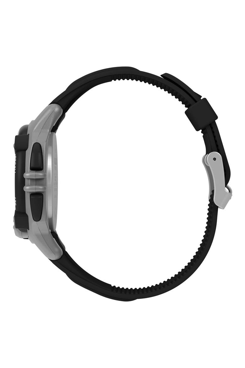 Ironman® Flix Digital 100-Lap Synthetic Strap Watch, 42mm, Alternate, color, BLACK