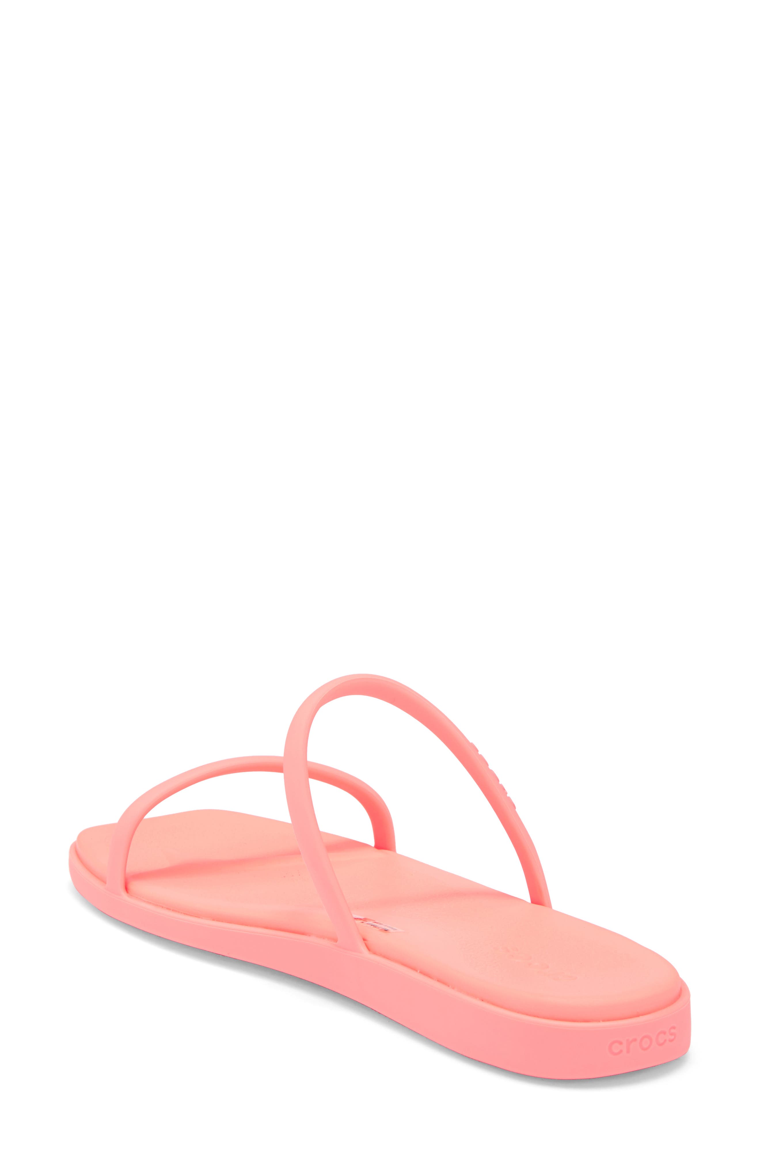 Miami Slide Sandal, Alternate, color, GUAVA