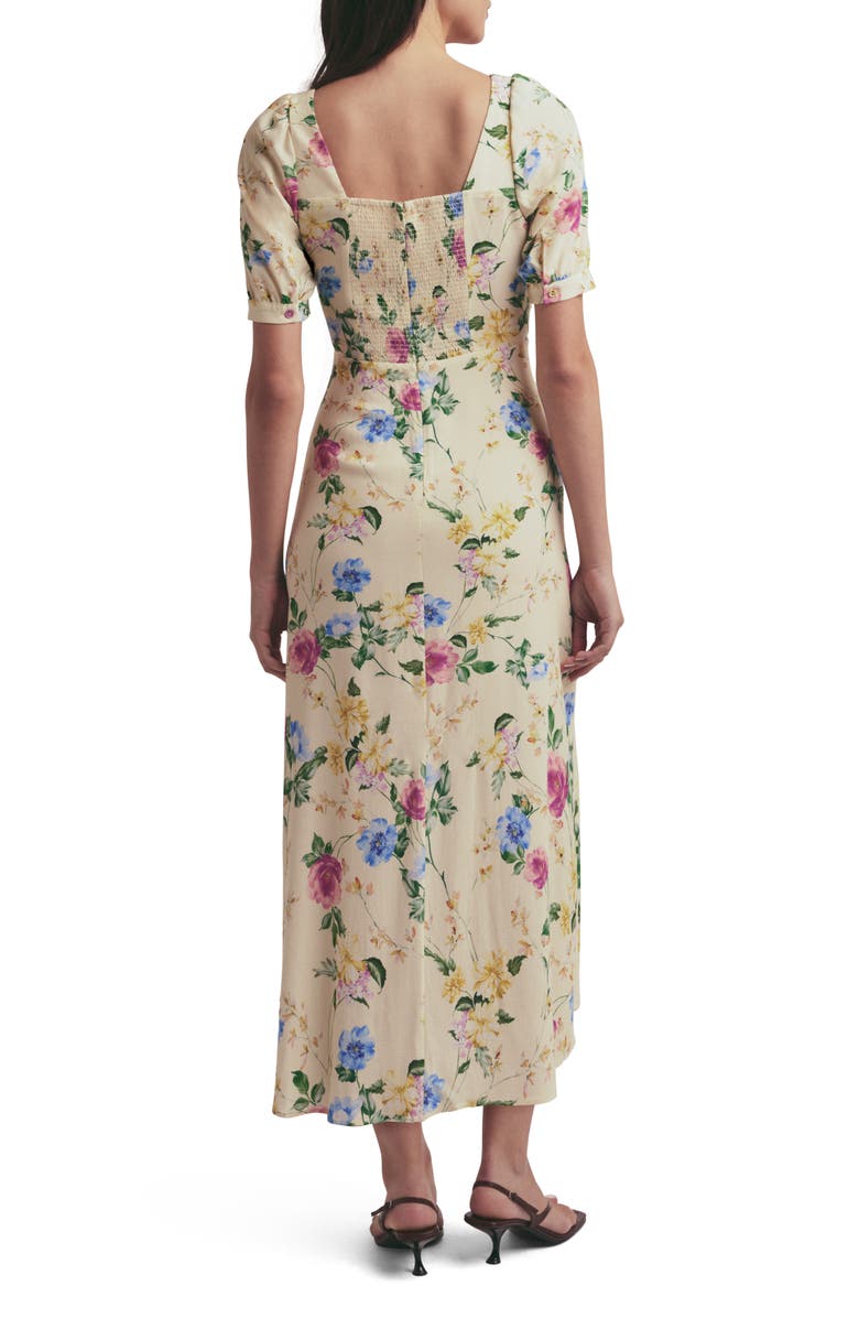 Favorite Daughter The Vineyard Floral Midi Dress, Alternate, color, Whispering Flora