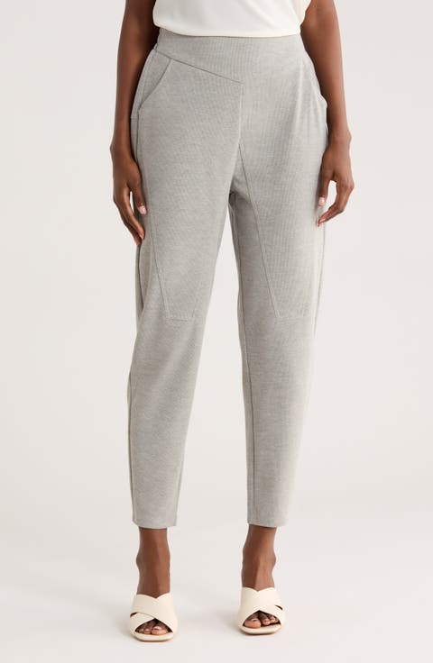 Pull-On Tapered Leg Pants