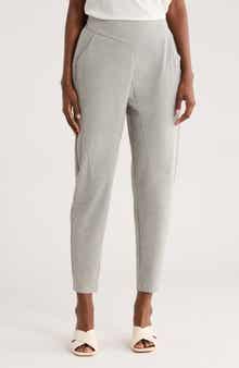 PATRIZIA LUCA Pull-On Tapered Leg Pants