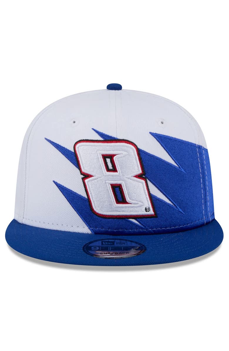 New Era Men's New Era Blue Kyle Busch  Jagged 9FIFTY Snapback Hat, Alternate, color, Blue