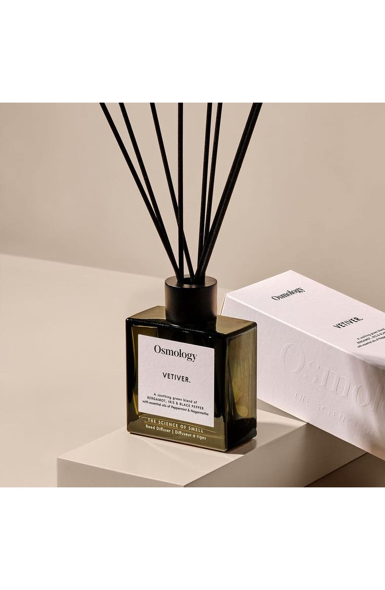 Osmology Vetiver Reed Diffuser, Alternate, color, Green