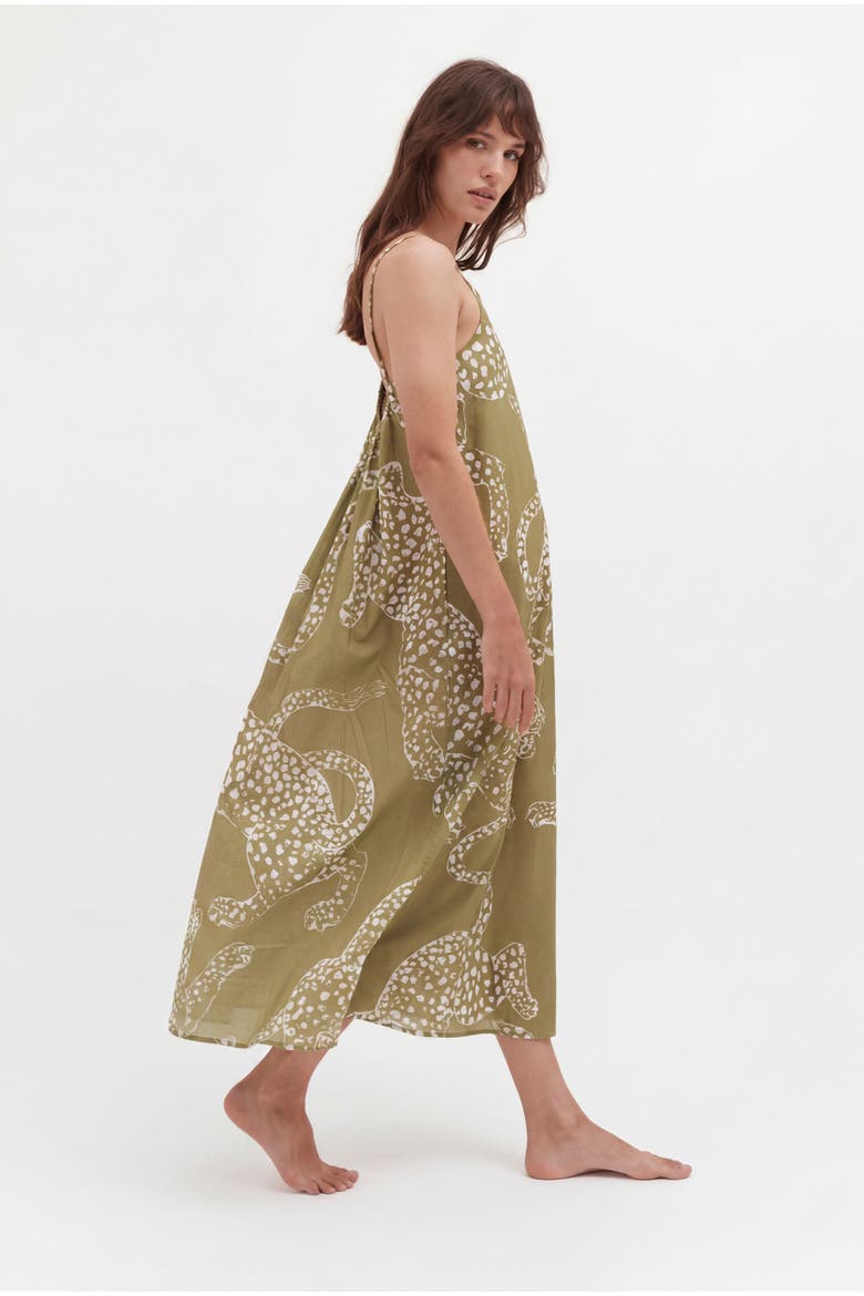 Square Nightie, Alternate, color, Jag Sage