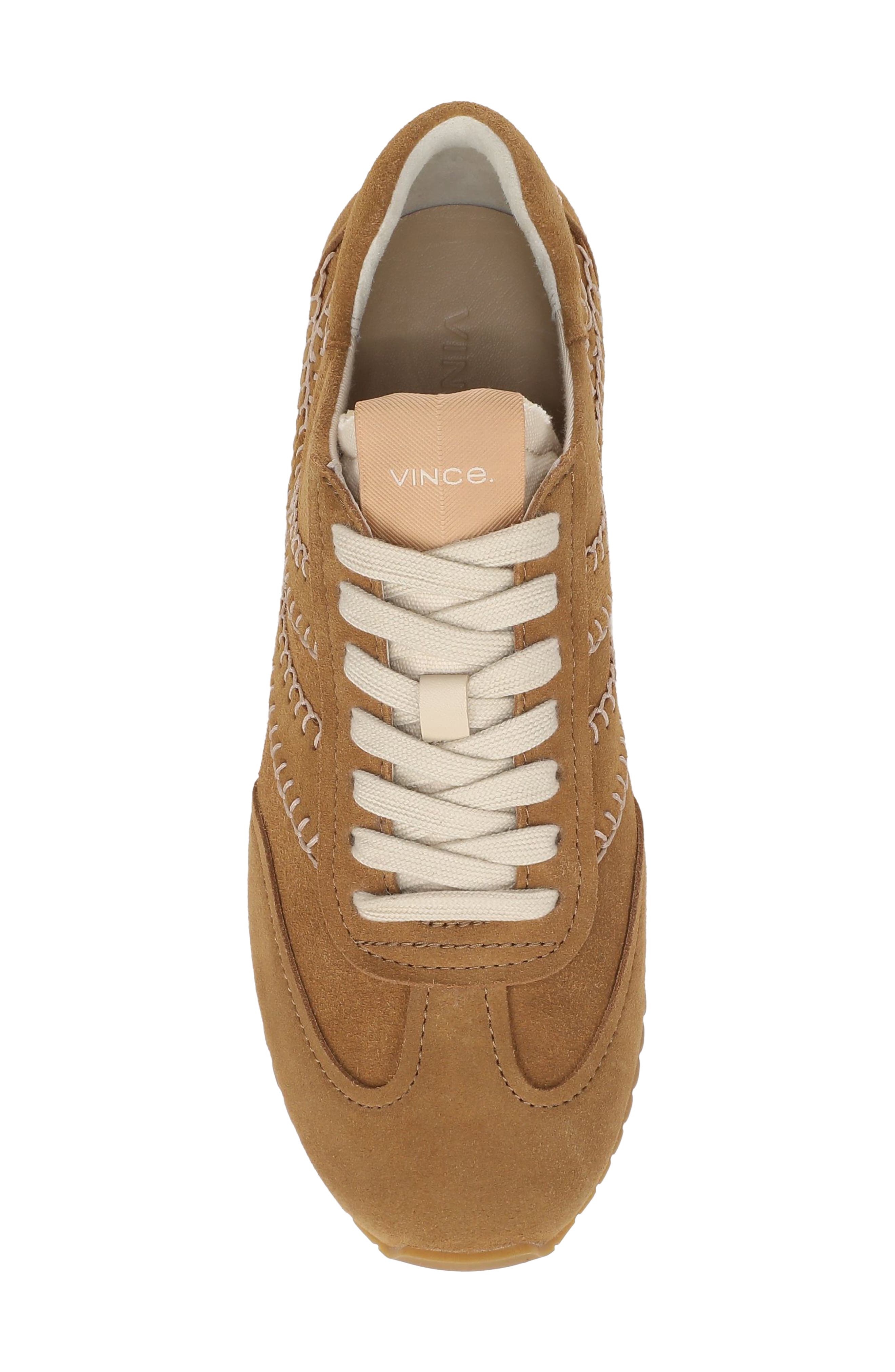 Oasis Runner Sneaker, Alternate, color, HONEY BROWN LEATHER