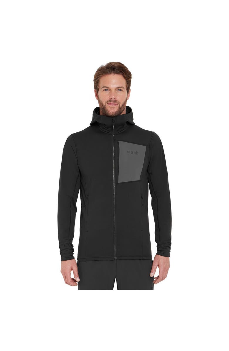 Rab Superflux Hooded Jacket - Men's, Main, color, Black