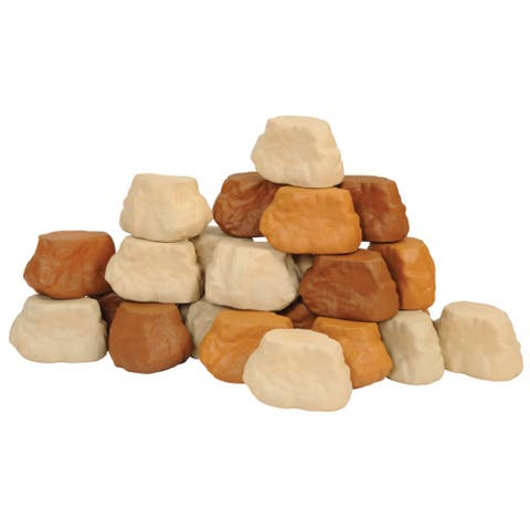 Foam Rock Wall Builders - Set of 25