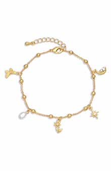 Starlight Whisper Charm Bracelet