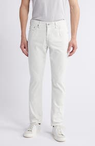 AG Everett Stretch Sateen Slim Straight Pants