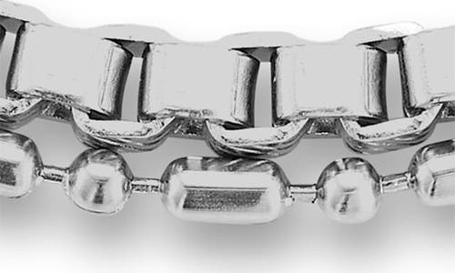 Yield Of Men Double Layer Bracelet In Metallic