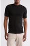 Textured Knit Short Sleeve Sweater