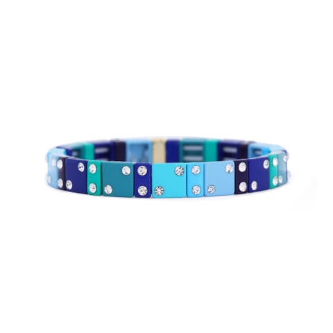 Mist Domino Stretch Bracelet