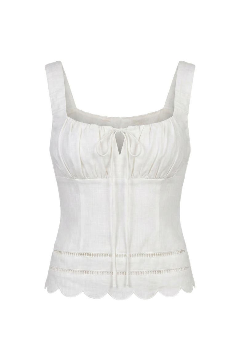Ebba Top, Alternate, color, Ivory