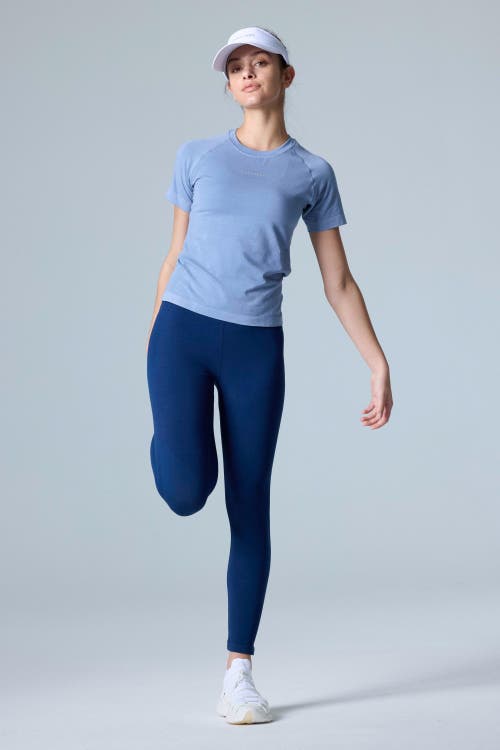 Cozy Zero Tech Merino Medium Pressure Legging In Blue