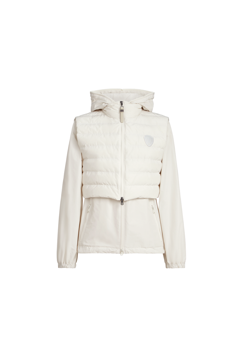 Taffeta down jacket, Alternate, color, Cherry