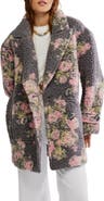 Free People Bali Sweet Attractions High Pile Fleece Coat