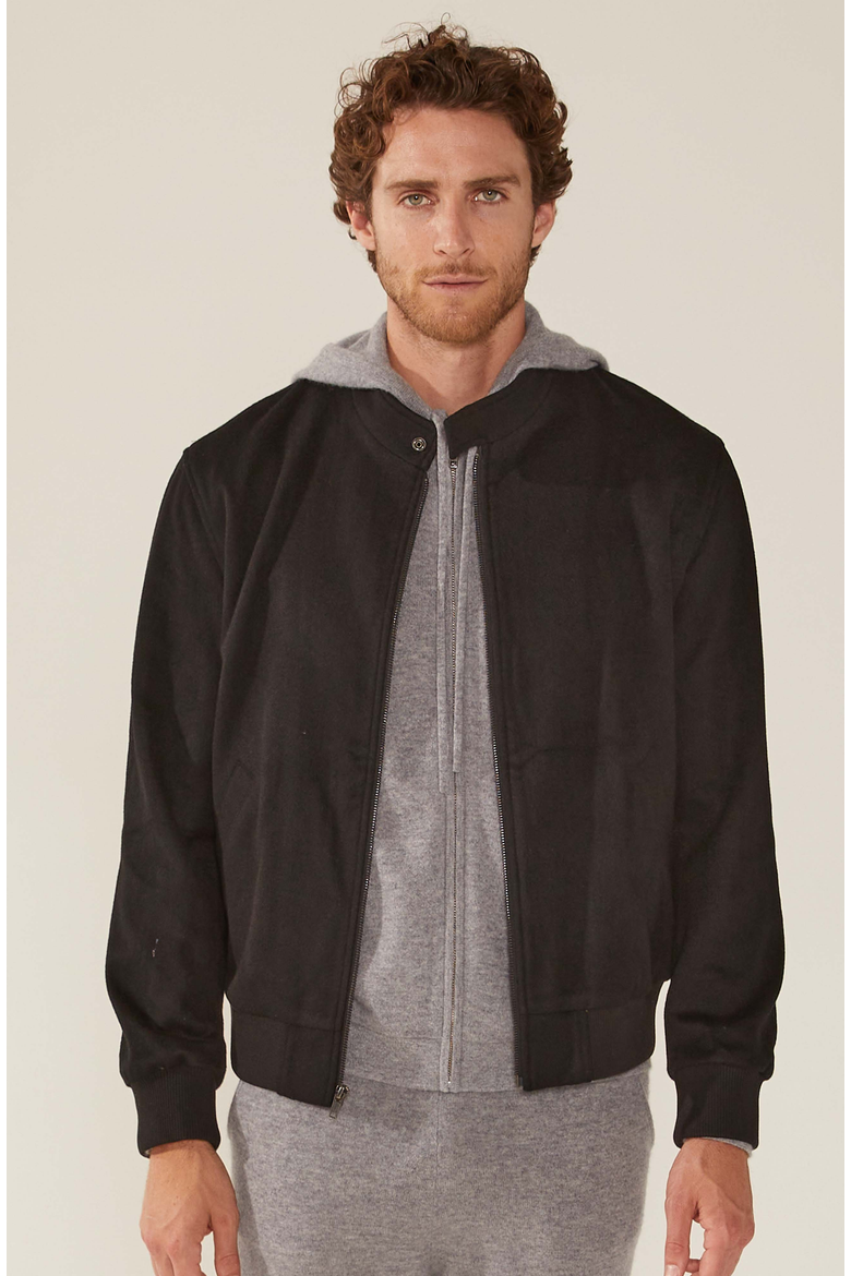 Chase Bomber Jacket, Alternate, color, Black