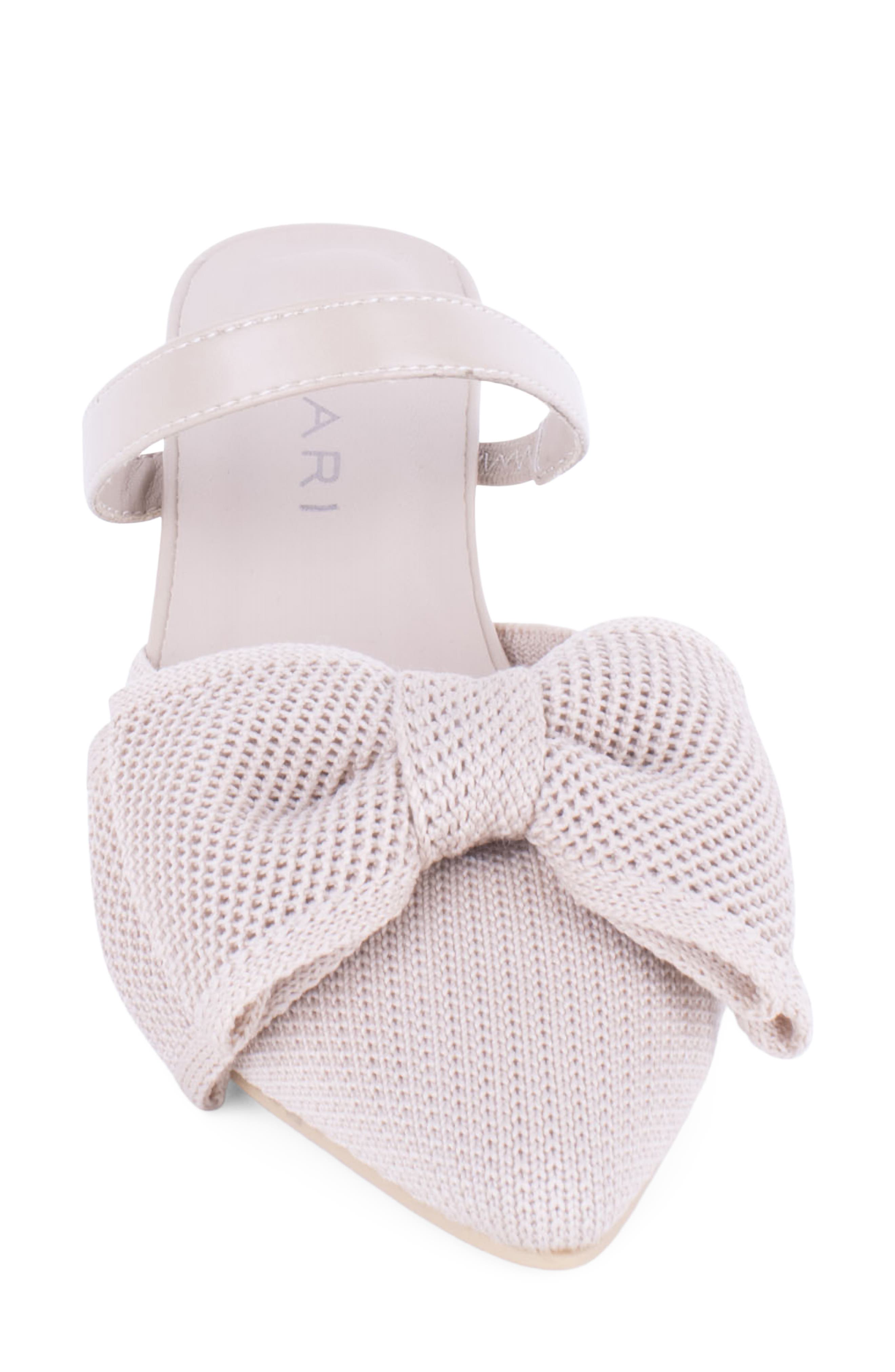 Monaco Kitten Heel Mule, Alternate, color, NATURAL
