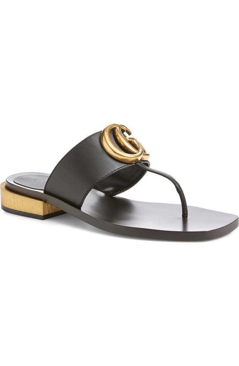 Gucci 'Marmont' Sandal, Main, color,